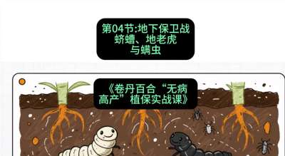 第04节：地下保卫战&mdash;&mdash;蛴螬、地老虎与螨虫 ，课程：《卷丹百合&ldquo;无病高产&rdquo;植保实战课》#识农AI