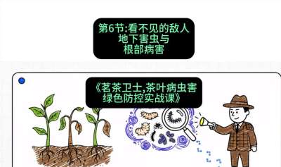 第06节：看不见的敌人&mdash;&mdash;地下害虫与根部病害，课程：《茗茶卫士&mdash;&mdash;茶叶病虫害绿色防控实战课》#识农AI