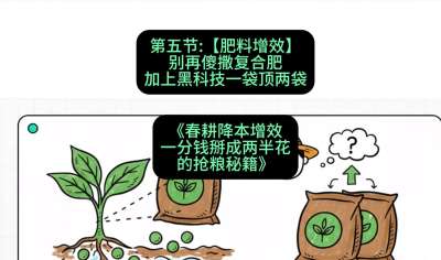 第五节：【肥料增效】别再傻撒复合肥，加上&ldquo;黑科技&rdquo;一袋顶两袋